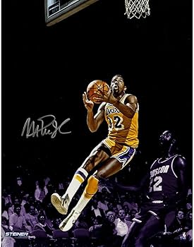 Amazon | NBAロサンゼルスレイカーズマジックジョンソン署名